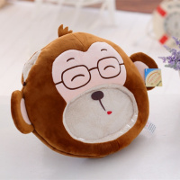 创意可视暖手抱枕可插手捂毛绒玩具学生玩手机可爱男女生玩偶冬天