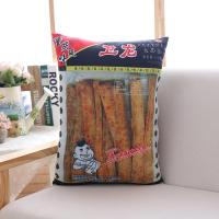 仿真辣条抱枕靠垫整人恶搞怪大面筋创意零食抖音毛绒玩具生日