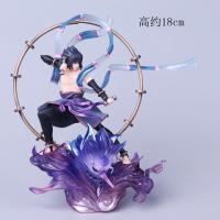 动漫 MH 火影忍者 鸣人风神 佐助雷神 手办模型公仔摆件 雷神佐助 彩盒装约18cm