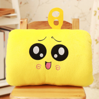 卡通可爱猪猪抱枕学生捂手枕毛绒玩具午休午睡趴趴小枕头办公室