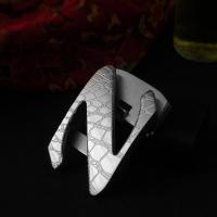 全钢自动扣皮带头男皮带头腰带扣皮带卡子卡牙扣配件3.5CM 银色