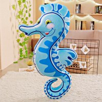 海马床上睡觉抱枕娃娃大公仔玩偶娃娃可爱毛绒玩具送女孩生日