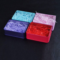 米芬工艺 配件专区 装火影游手办钥匙扣 高档铁盒颜色可挑 大红色铁盒+拉菲草一套 均码