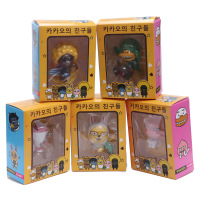 米芬工艺 韩国KakaoTalk表情公仔 6款滑稽表情 PVC搪胶公仔盒装 3代6款韩国微信公仔盒装 均码