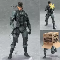 自由之子 斯内克Snake 蛇叔 Figma243# 超可动盒装手办 Figma243蛇叔 15cm