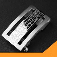 男士不锈钢自动扣传统结构方便实用不锈钢款式腰带头3.5 07款金色