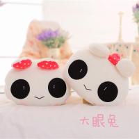 创意卡通可爱汽车头枕一对装护颈枕脖子颈椎枕小枕头靠垫四季通用