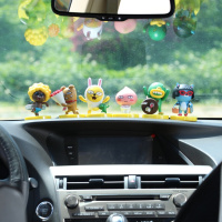 韩国KakaoTalk表情公仔 6款一套 汽车摆件 饰品手办 6款韩国微信公仔 高约8cm