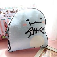 韩国搞怪角落生物猫咪抱枕毛绒玩具女生可爱睡觉布娃娃生日