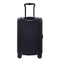跨境外贸箱布箱铝框行李箱定制登机箱商务拉杆黑色20寸时尚耐用 黑色20寸