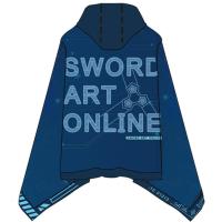 刀剑神域动漫周边记忆重组桐人亚丝娜披风空调盖毯二次元斗篷盖毯 桐谷和人 70*150cm