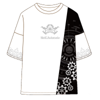 尼尔机械纪元2B小姐姐动漫周边拼接T恤二次元轻薄透气短袖上衣女 尼尔机械纪元2B小姐姐印象拼接T恤 M