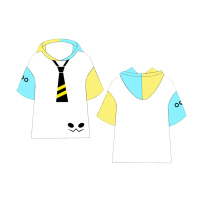 凹凸动漫周边二次元世界安迷修格瑞雷狮短袖衣服圆领夏季学生T恤 Anmicius(连帽) S