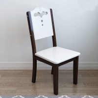 餐椅实木餐椅凳子椅子靠背椅餐厅简约家用餐椅橡木桌椅现公椅