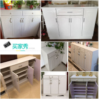 [欧式鞋柜]鞋柜厅柜北欧式玄关鞋柜大容量厅柜多功能放鞋柜