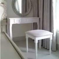 梳妆凳子实木布艺北欧式现代简约换鞋凳梳妆台椅子卧室家用化妆凳