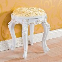 欧式梳妆凳换鞋凳床尾凳简约现代布艺梳妆台椅子美甲凳子田园卧室
