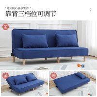 沙发小户型可折叠经济型双三人简易出租房客厅北欧布艺沙发床两用