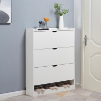 翻斗超薄鞋柜简约现代实木色进鞋柜大容量玄关厅口阳台鞋橱