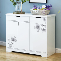 鞋柜欧式储物柜简约现代厅柜客厅玄关柜子多功能口鞋架