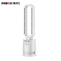 德沃仕 无叶暖风机 取暖器 冷暖两用 立式落地塔式立体无叶扇 低噪小型家用塔扇 CDN-315A机械款