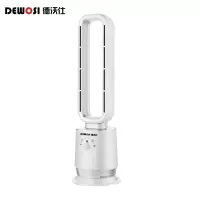 德沃仕 无叶暖风机 取暖器 冷暖两用 立式落地塔式立体无叶扇 低噪小型家用塔扇 CDN-315A机械款