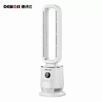 德沃仕 遥控款无叶风扇 冷暖两用 取暖器 立式落地塔式立体 智能遥控定时 低噪小型家用塔扇 CDN-415B