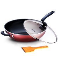 苏泊尔炫彩易洁不粘炒锅.磁NC34F4//4