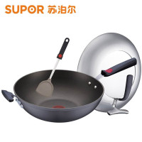 苏泊尔火红点钛Pro无油烟炒锅·可立盖 PC34H2//3