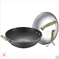 苏泊尔火红点钛耐磨无油烟不粘炒锅·可立盖PC32H11//3