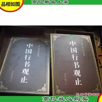 中国行书观止 上下卷 [精装本]
