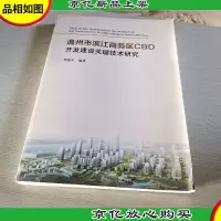 温州市滨江商务区CBD开发建设关键技术研究