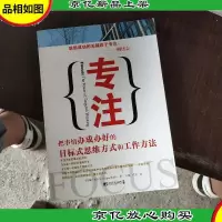 专注:把事情办成办好的目标式思维方式和工作方法