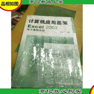 计算机应用基础EXcel2003电子表格系统