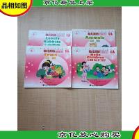 幼儿英语阅读画册1A[1小朋友们好+2水果+3动物+4小兔乖乖,四本
