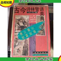 古今诗林警语类典 精装