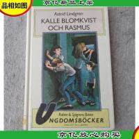 Kalle Blomkvist och Rasmus 瑞典语原版 少儿图书