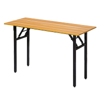 瑞丰杰1.2米折叠培训桌折叠会议条桌折叠活动桌办公桌RJ-ZD09 1200x400mm