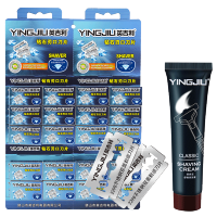 英吉利 剃须刀刮胡刀剃胡刀修胡刀 手动双面剃须刀片经典老式男士手动不锈钢双 加强版双面剃须刀片100片装(无刀架)送须膏