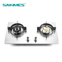 SAINMES智能厨电 电器 B810 燃气灶 高温钢化玻璃 防干烧 热电偶熄保 纯铜火盖跹暹屳