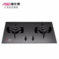 ASD爱仕德电器 BL181 燃气灶 面板材质 铝合金厚包边钢化玻璃跹暹屳