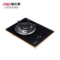 ASD爱仕德电器 CXW-WD02 燃气灶 面板材质 铝合金厚包边钢化玻璃跹暹屳