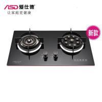 ASD爱仕德电器 ZL010 燃气灶 面板材质 铝合金厚包边钢化玻璃跹暹屳