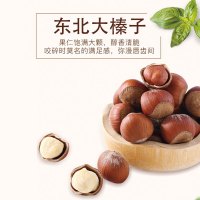 [送开口器]新货特大粒榛子 不开口 薄皮 原味 100g一袋 东北特产零食 产地直发 售后无忧