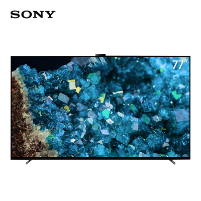 索尼(SONY)XR-77A80EL 77英寸 4K OLED智能电视 屏幕发声 搭载摄像头 XR认知芯片全面屏设计