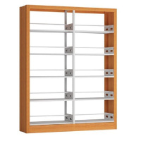 红叶钢制书架资料架