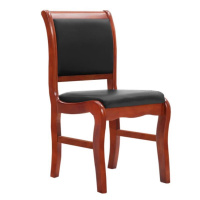 红叶HY-SM401A橡木实木办公椅会议椅(单位:张)