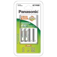 松下高容量镍氢标准充电套装 K-KJ51MRC02C 内含2粒7号充电电池用途广泛经济环保可循环使用2100次