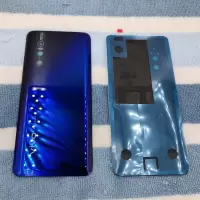 VIVO X27后盖VIVOX27pro玻璃后盖原厂电池盖手机替换壳中框屏 X27【雀羽蓝】纯原不带辅料