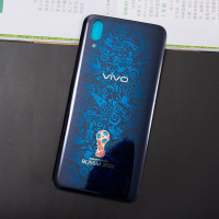 vivo X21后盖钢化玻璃vivox21电池盖原厂手机后屏X21A后壳 原x21(世界杯典藏蓝)前指纹